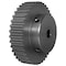 B&B Manufacturing 40-5P09-6A4, Timing Pulley, Aluminum, Clear Anodized,  40-5P09-6A4 - alternate 1